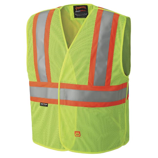Pioneer Hi-Viz Flame Resistant Safety Vest - BC Fasteners & Tools Ltd.
