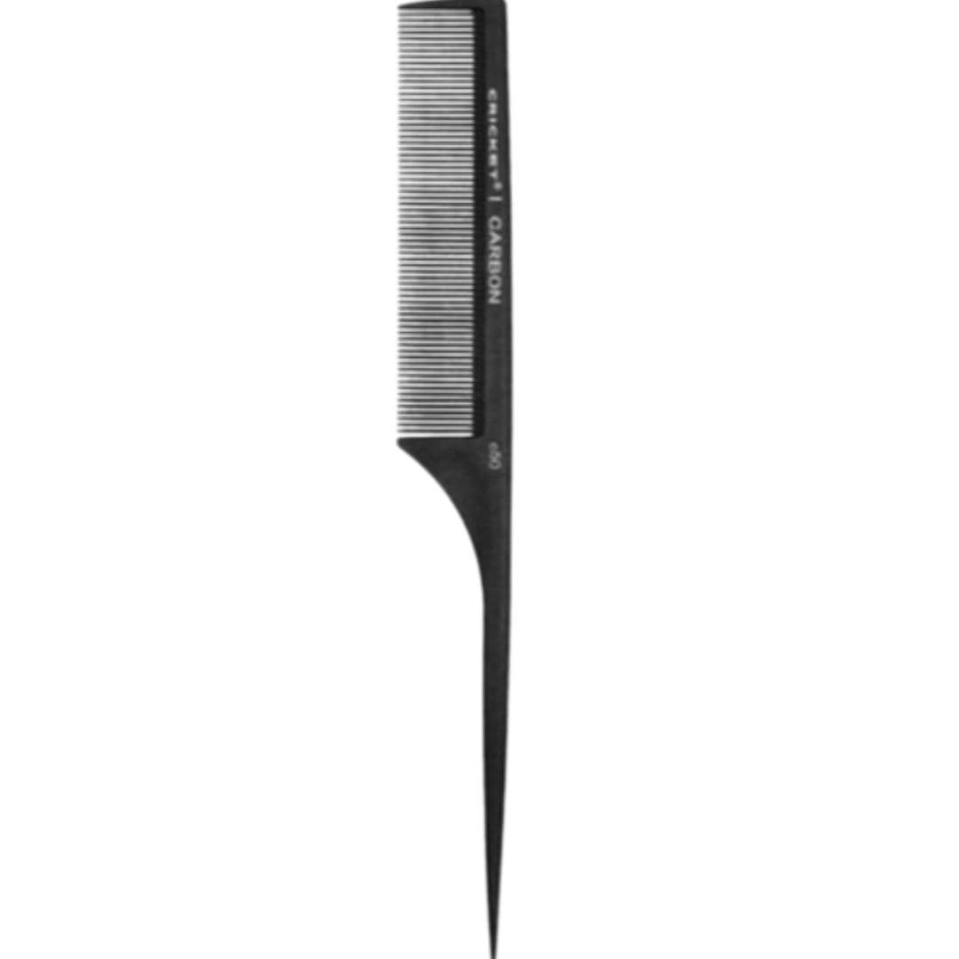 Cricket Carbon C50 Fine Tooth Tail Comb Standard - Salon Deliver