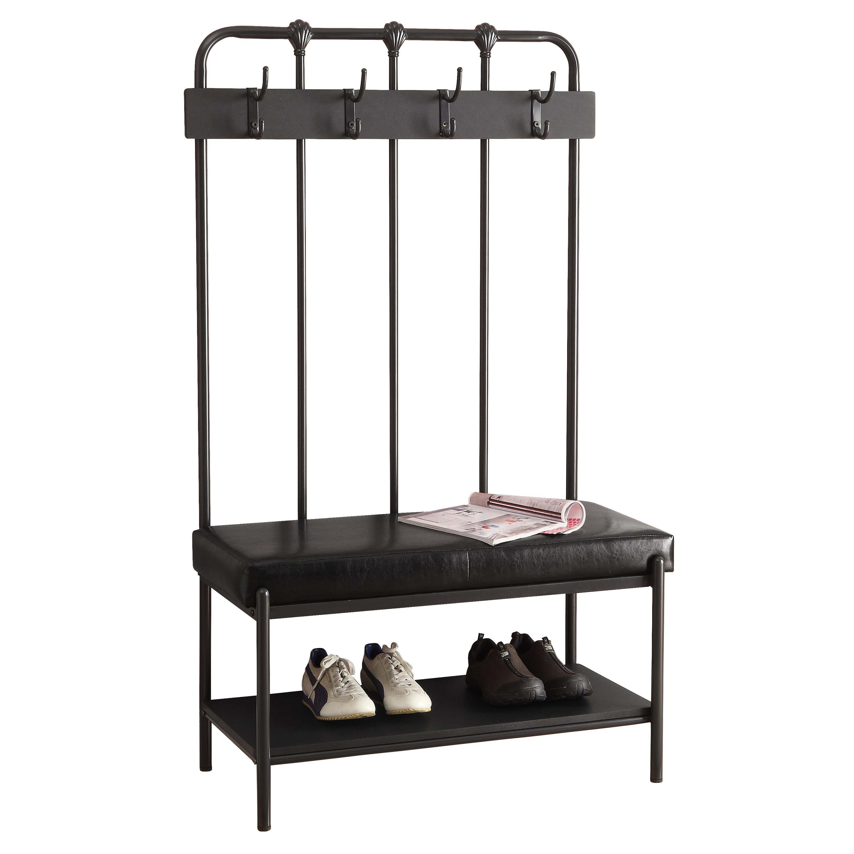 Monarch Specialties Inc. Metal Hall Tree with Bench & Reviews | Wayfair