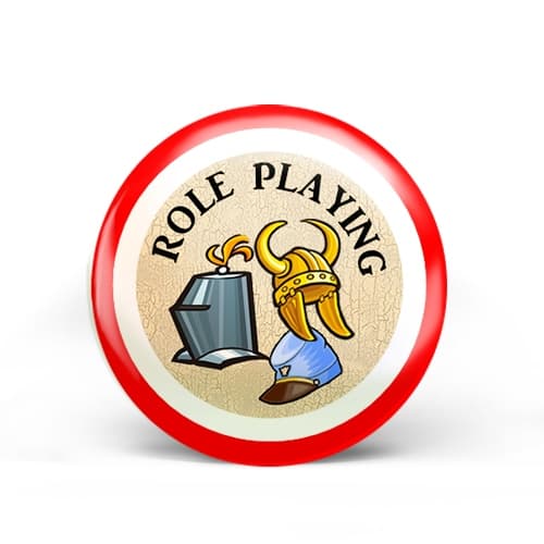 Role Playing Badge - Curiosity Untamed Store