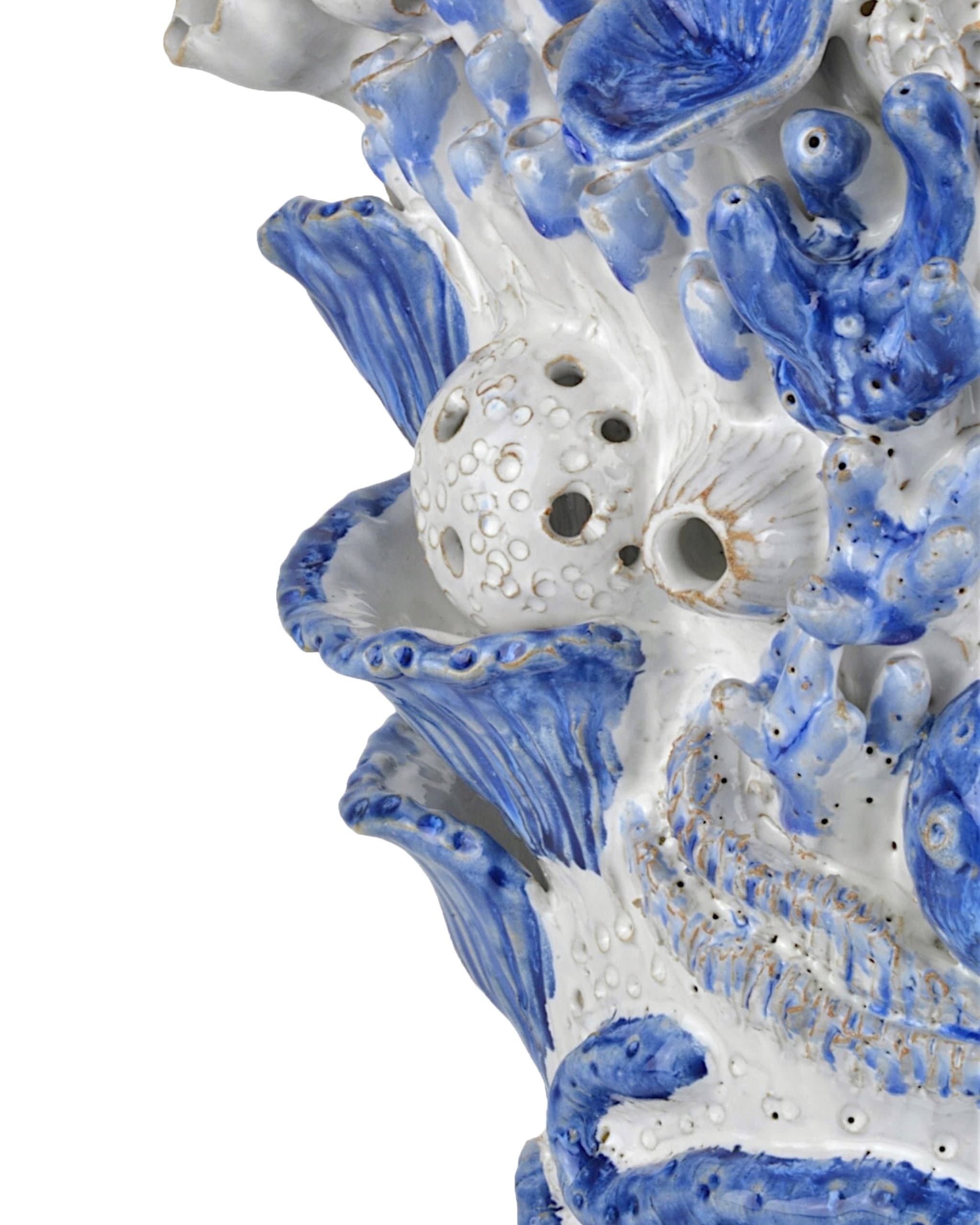 Coral Reef Medium Vase - Beach Style - Vases - by Currey & Company, Inc ...
