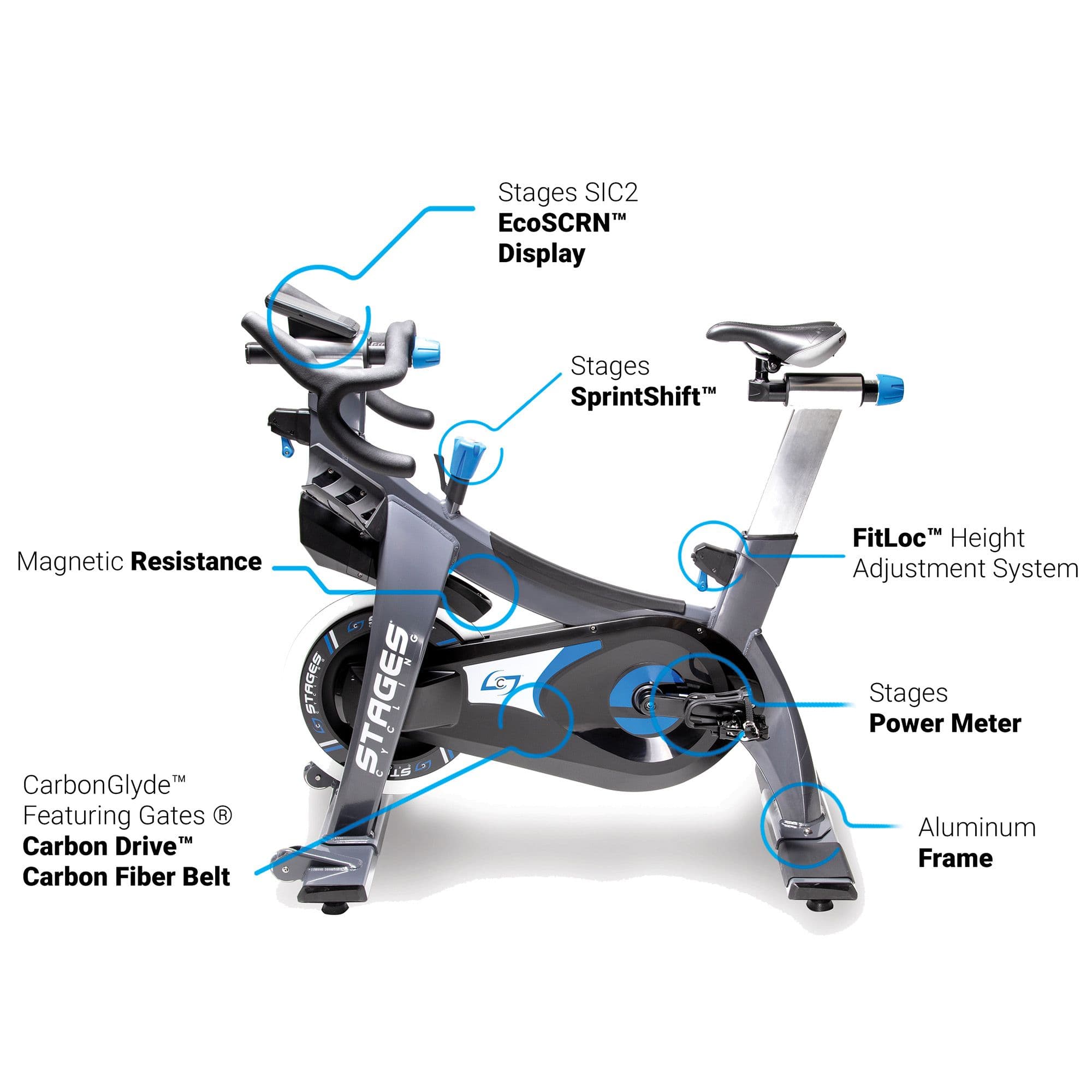 Stages SC3 Indoor Bike | Leader in Premium Indoor Cycling | Stages Cycling