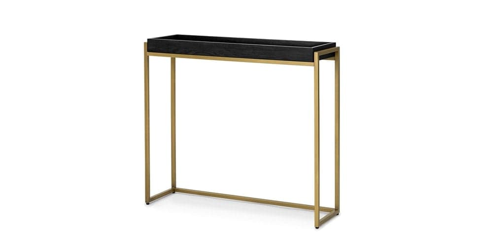 Oscuro Black Console - Article | Havenly