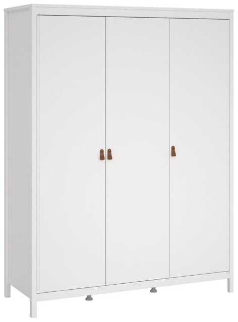 Tvilum Madrid 3 Door Wardrobe - White by Argos | ufurnish.com