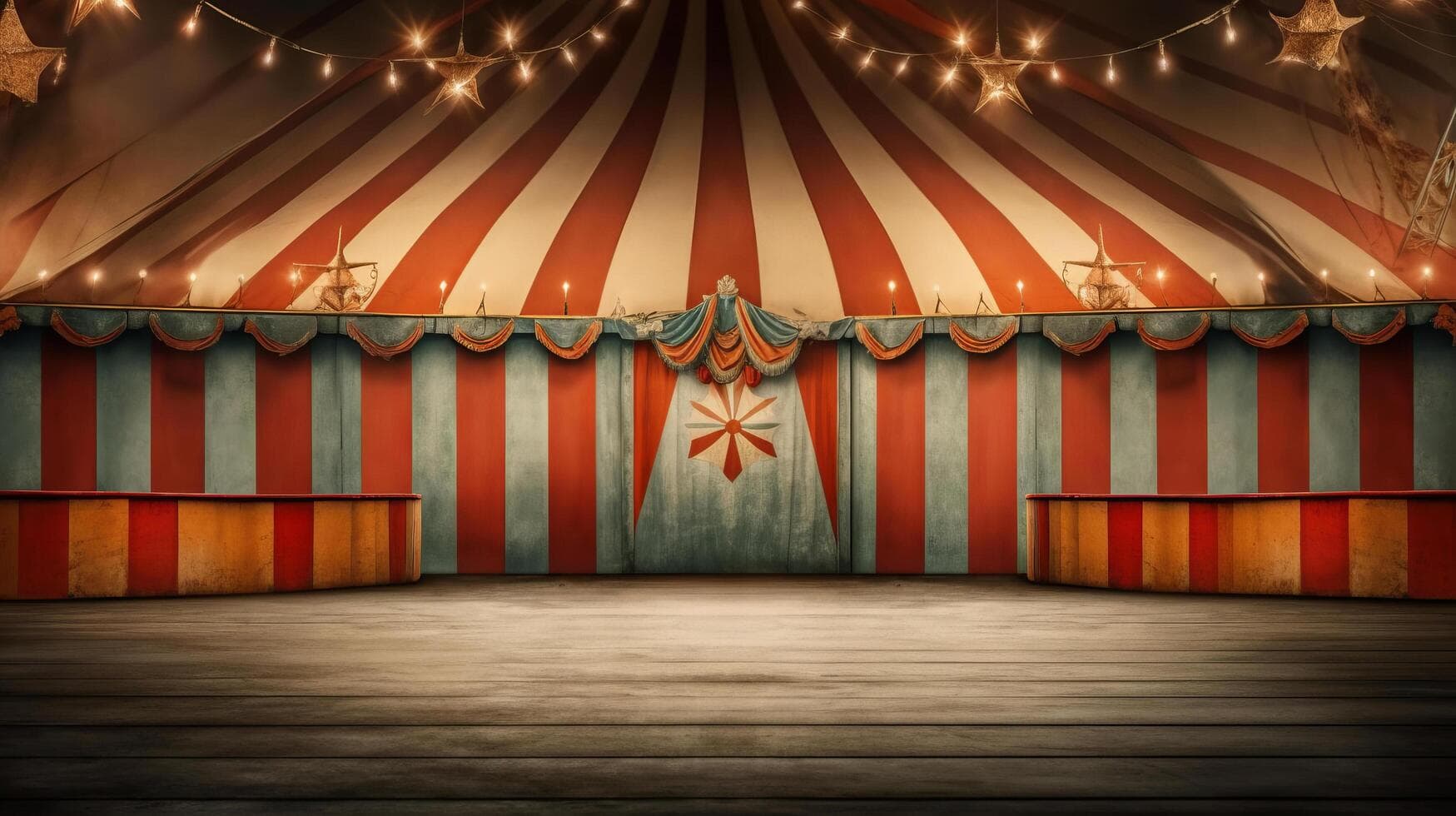 Vintage Circus Tent Photography