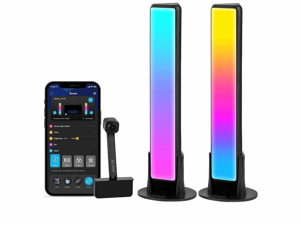 Govee Immersion Kit Smart Wi-Fi TV Backlight + Light Bars have a 1,080p ...