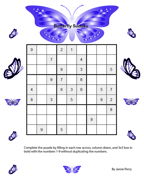 Butterfly Sudoku – The Bridge