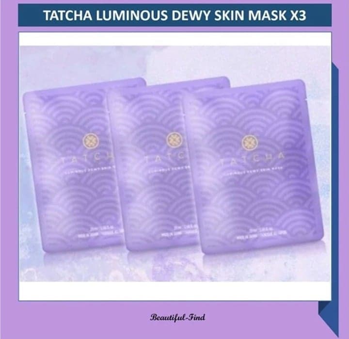 3x Tatcha Luminous Dewy Skin Mask Face
