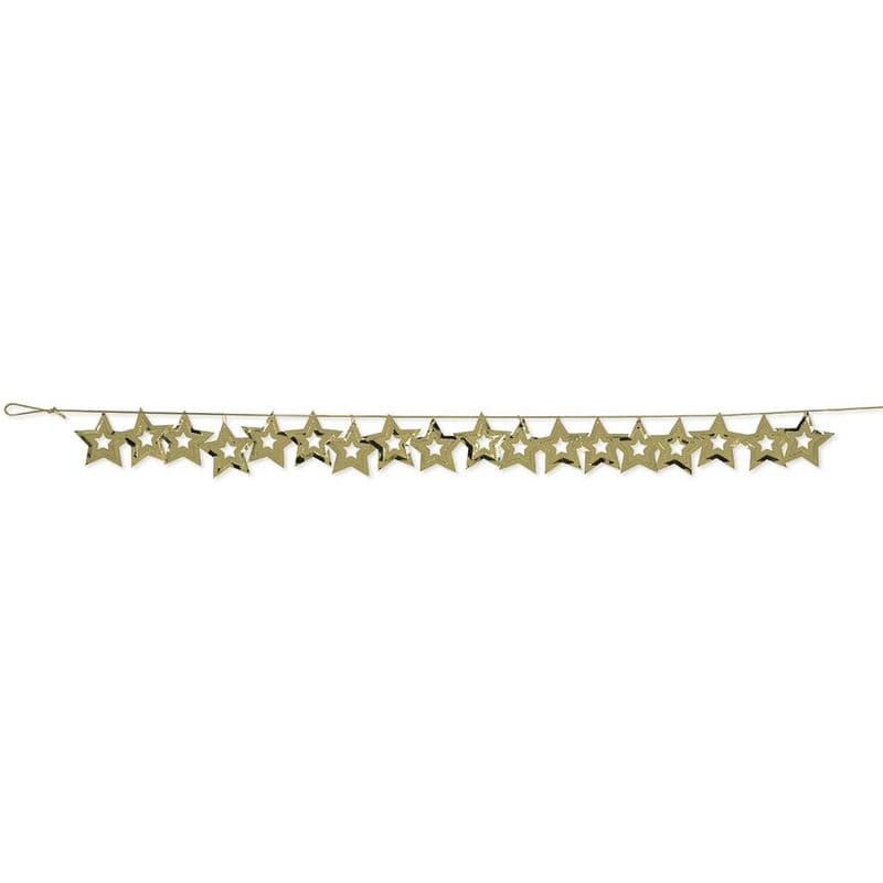 Creative Converting - Confetti Garlands Gold 2.5in X 9in | Jomla.ae