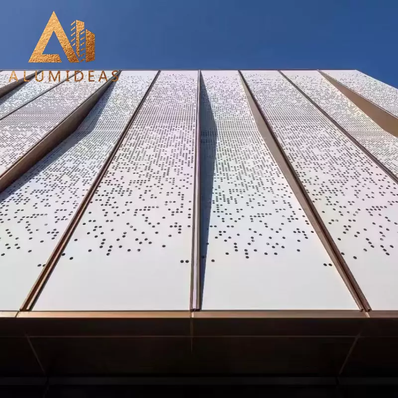 Metal panel facade - Alumideas