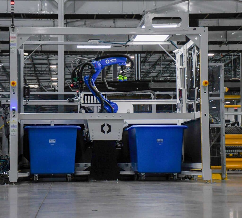 AmbiSort A-Series: Robotic Small Parcel Sorting | Ambi Robotics
