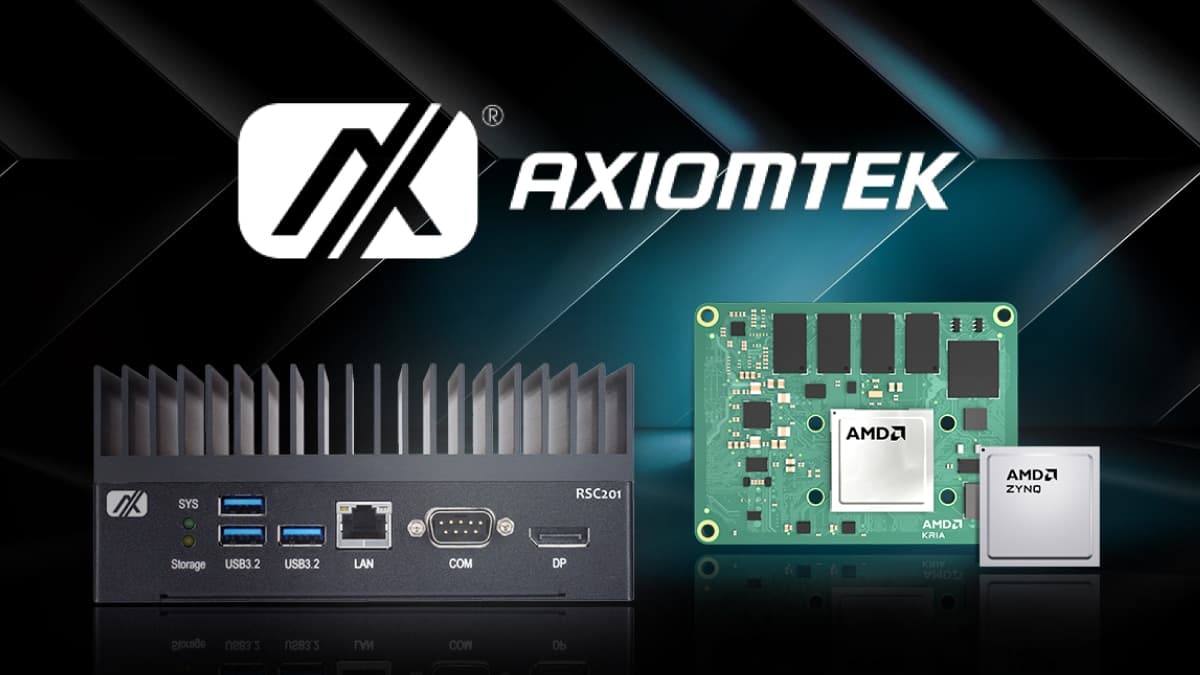 Axiomtek choisit le SOM AMD Kria™ pour son système de vision basé sur l ...