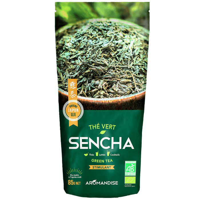 Thé vert Sencha de Uji - Thés bio japonais | Aromandise