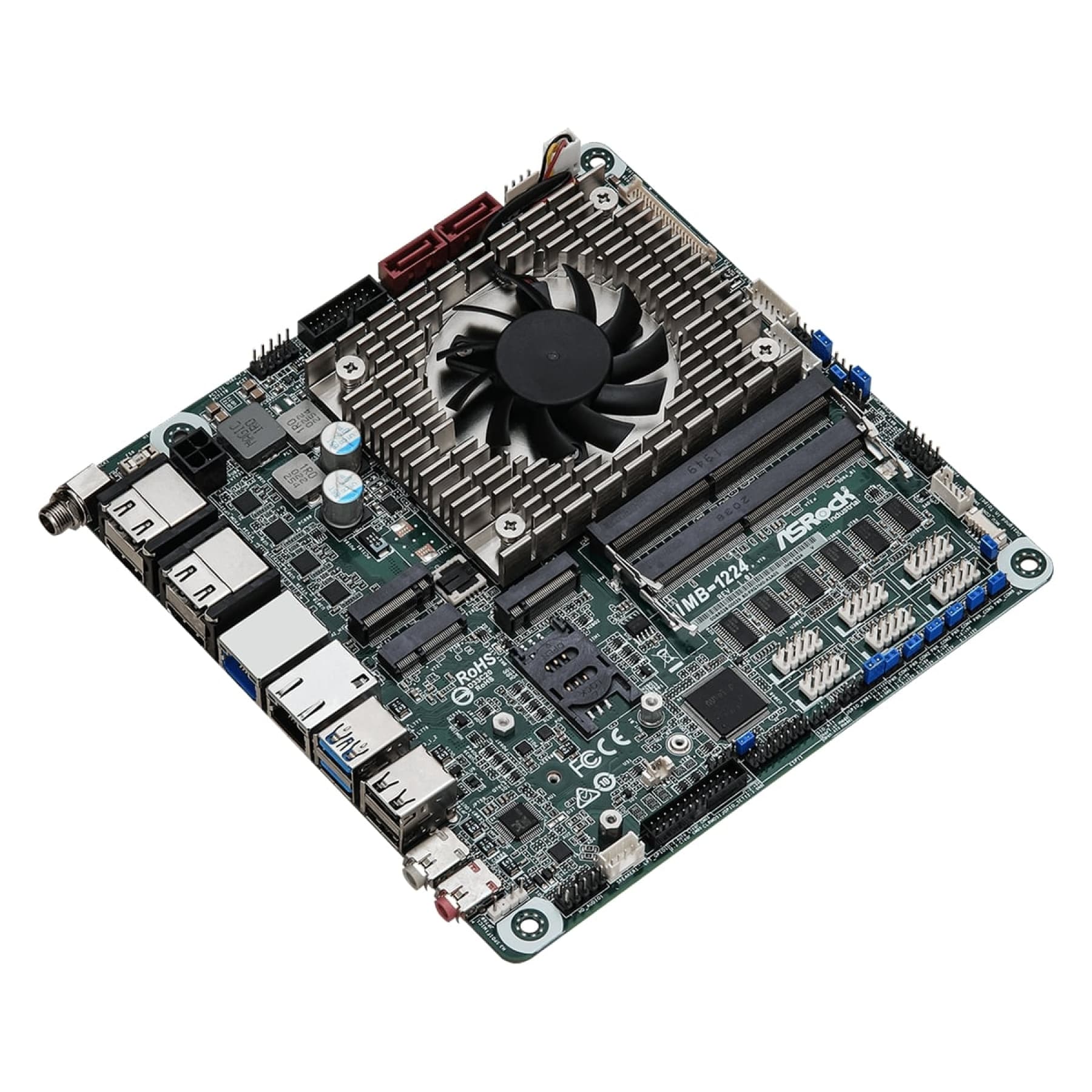 ASRock Industrial IMB-1224V 11th Gen Intel Core I3-1115G4E Mini-ITX ...