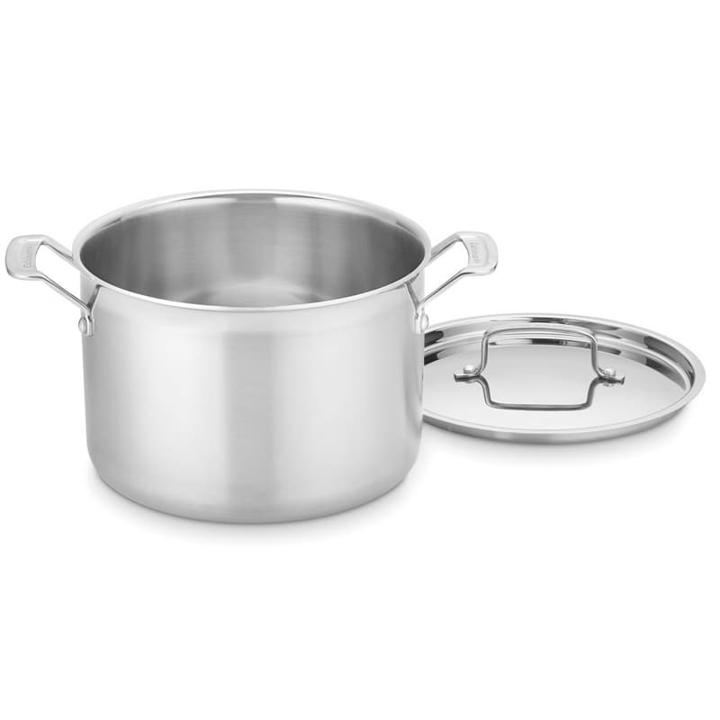 Cuisinart MultiClad Pro Stainless, Triple Ply Construction, 12 Quart ...