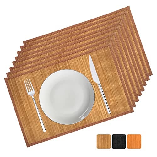 Bamboo Placemats - Eco-Friendly Table Setting Accessories