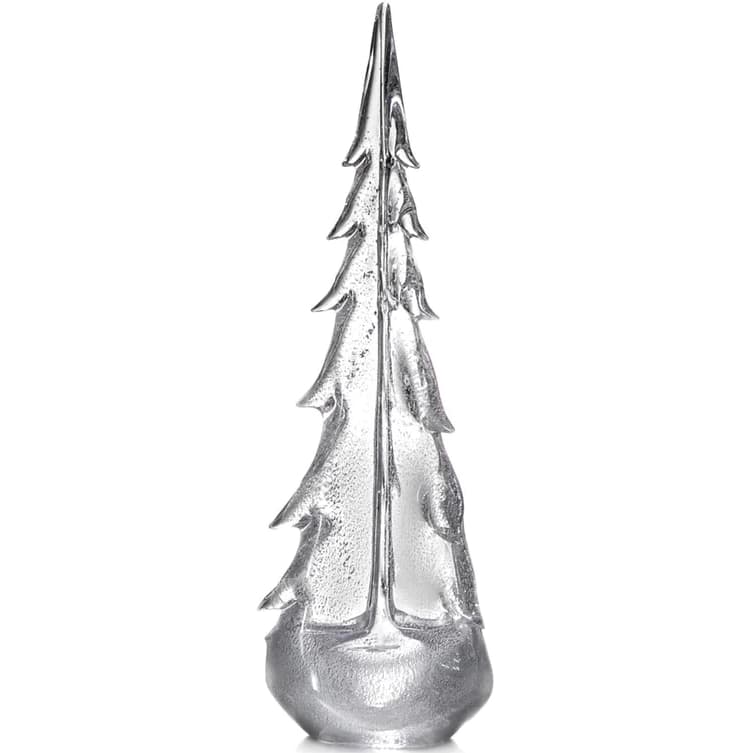Simon Pearce Silver Leaf 18" Evergreen | Berings