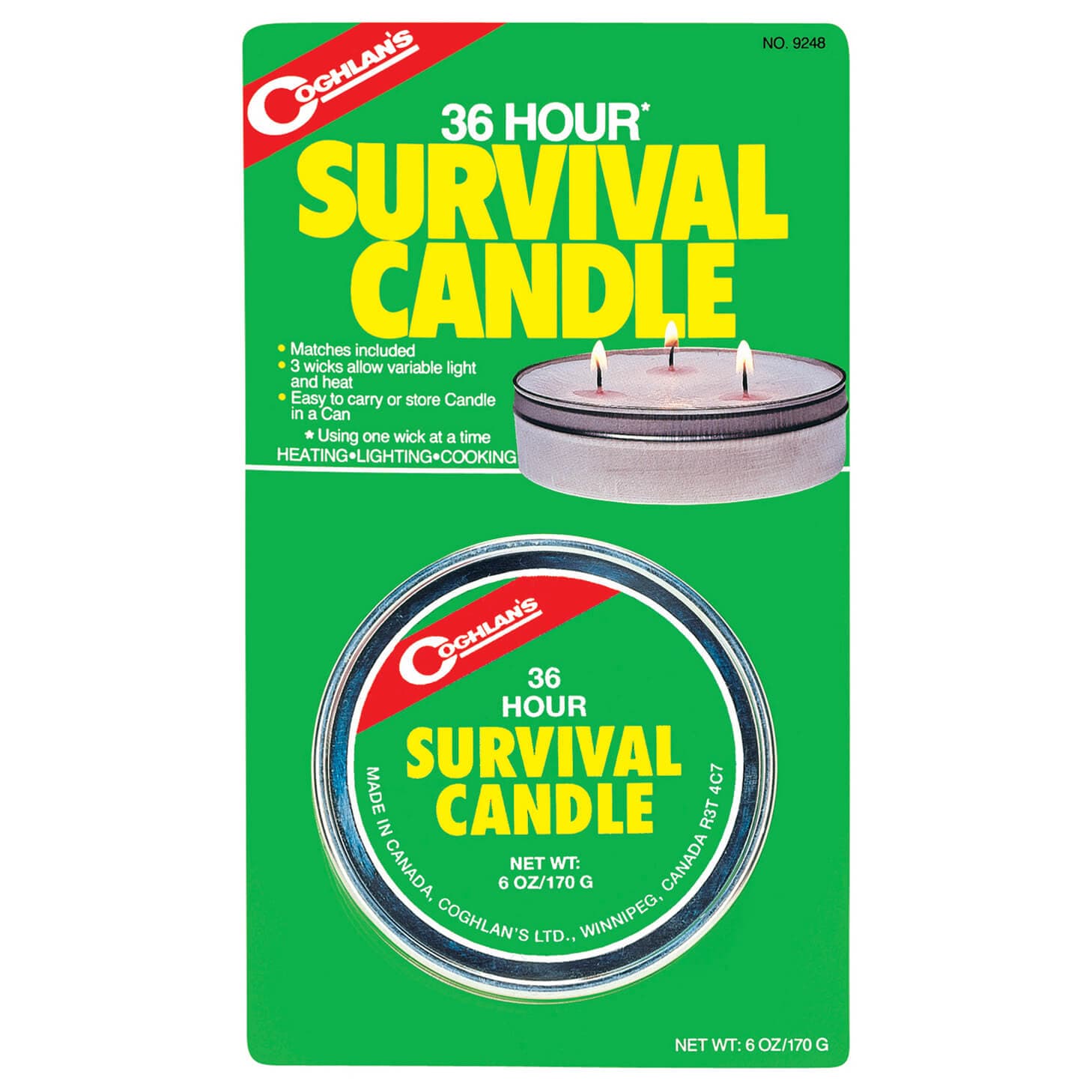 Coghlans Survival Kerze - Candle lantern | Buy online | Bergfreunde.eu