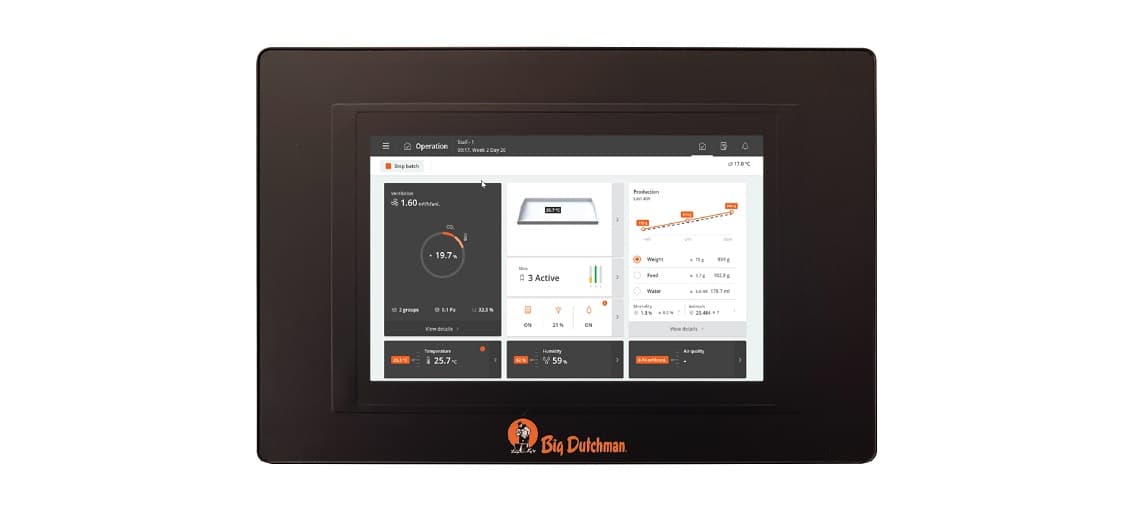 ViperTouch: Big Dutchman’s Advanced Climate Control Solution | Big Dutchman