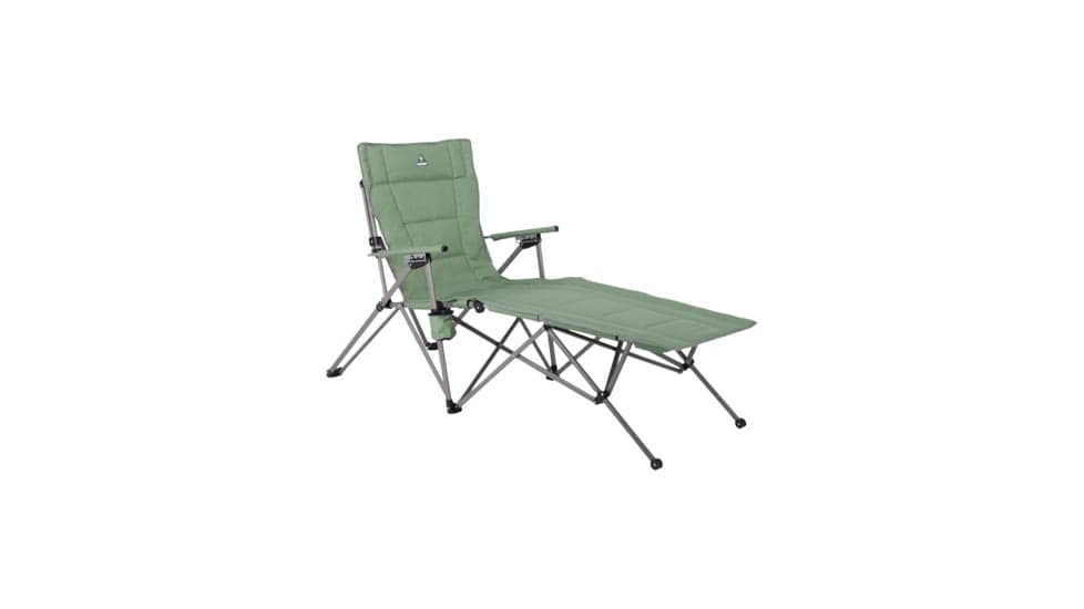 Woods Ashcroft 3-Position Reclining Camping Lounger Chair — CampSaver