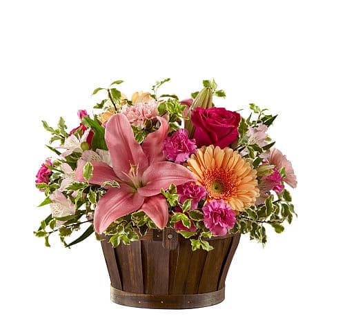 Canada Flowers | FTD® Spring Garden Basket #SP11FA