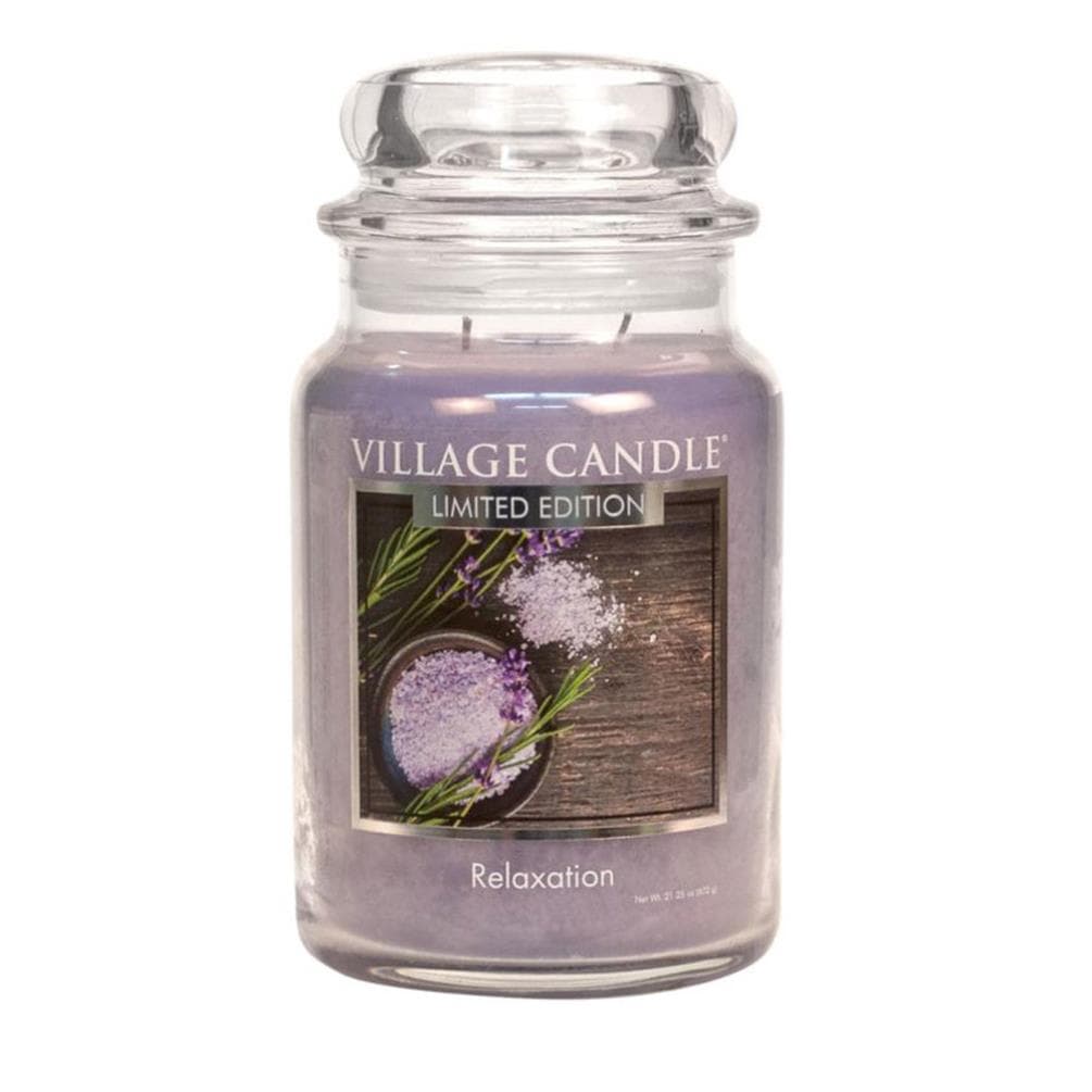 Village Candle LIMITED EDITION Relaxation Large Jar (4260421) - Candle ...