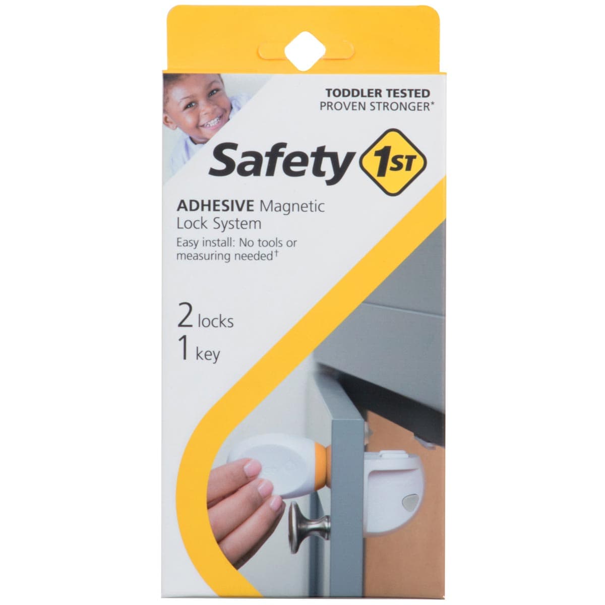 Safety 1st Adhesive Magnetic Lock System, 3 Piece Set | City Mill
