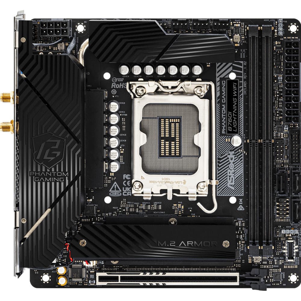 Motherboard Asrock B760I Lightning WiFi Intel B760 LGA 1700 mini ITX