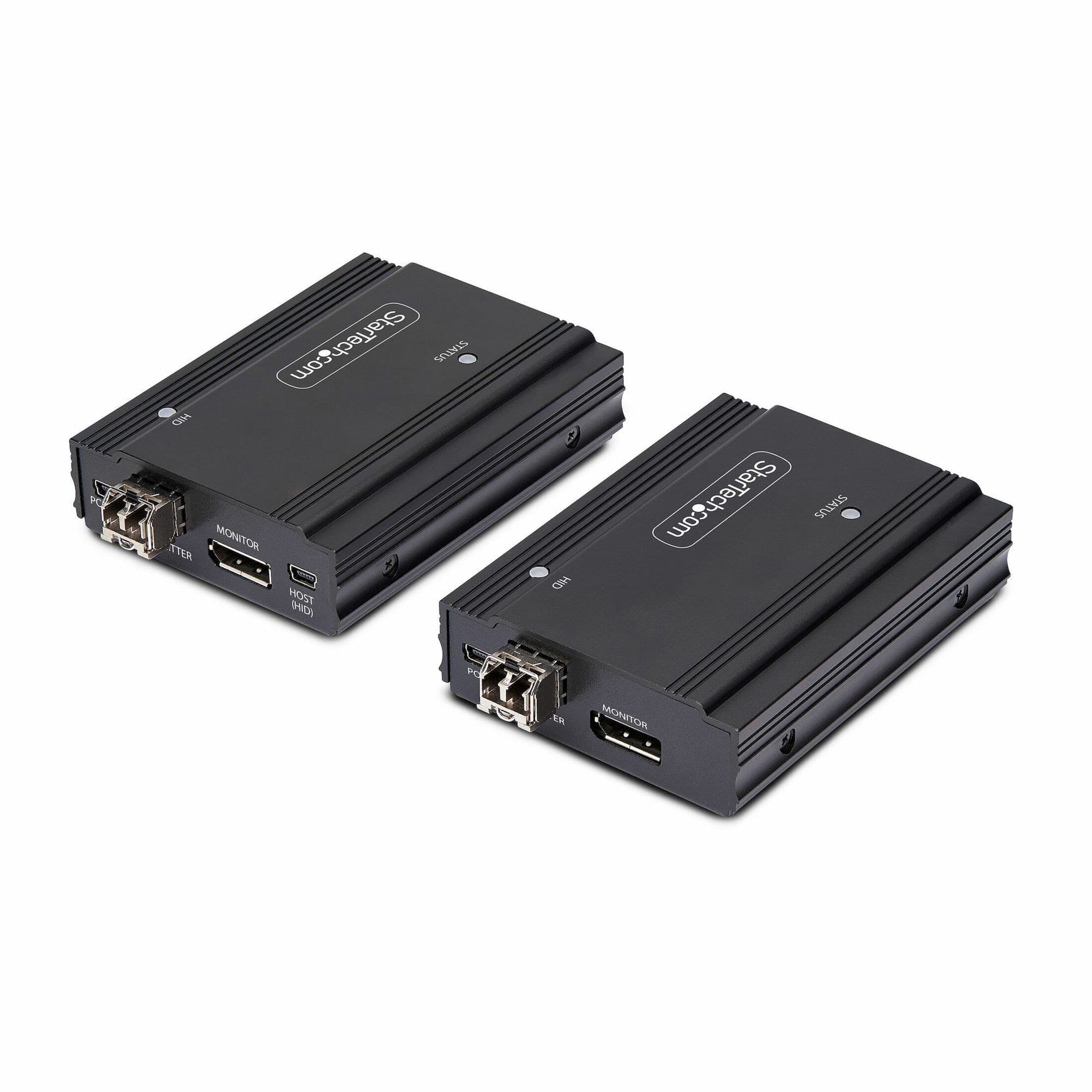 Startech .com DisplayPort KVM Extender over Fiber Optic, 4K 60Hz ...