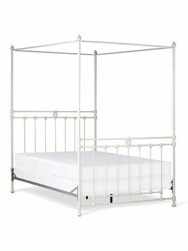Isabella Canopy Wrought Iron Bed - Cottage Home
