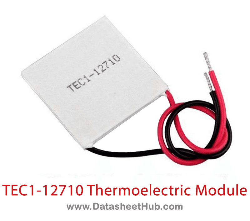 TEC1-12710 Thermoelectric Cooler Peltier Module - Datasheet Hub