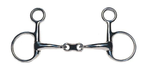 Hanging Cheek French Link Snaffle - Snaffles - Bits