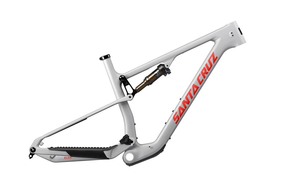 Evo Cycles - Santa Cruz Blur Carbon CC XC Frameset - Matte Silver