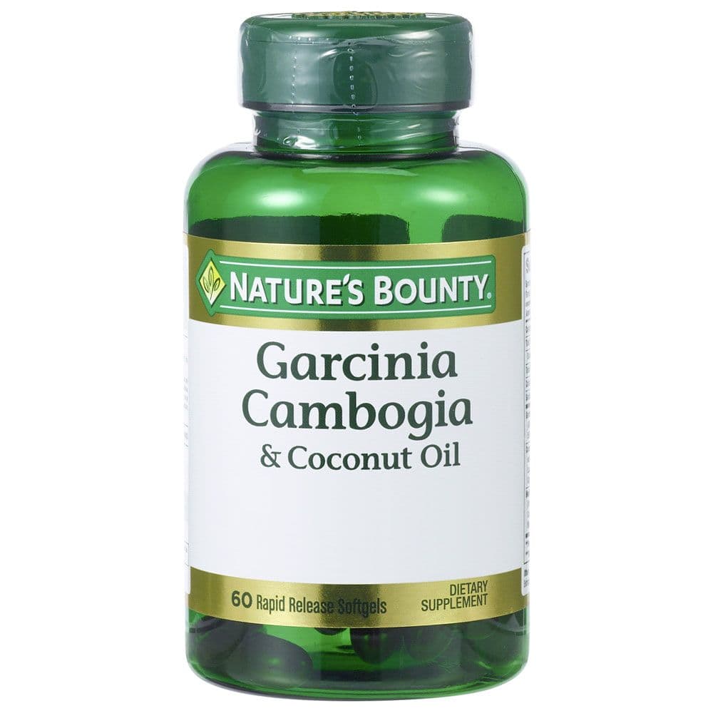 Nature's Bounty Garcinia Cambogia & Coconut Oil X 60 Cápsulas ...