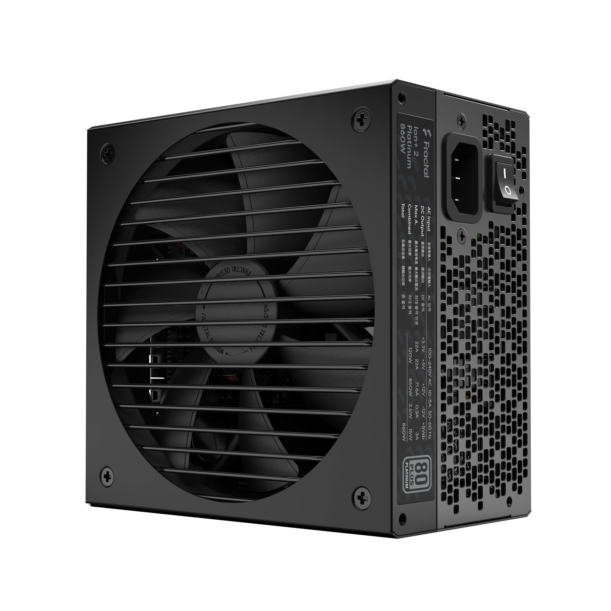 Ion+ 2 Platinum 860W — Fractal Design