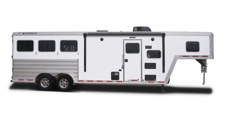 Horse Trailers with Living Quarters - Featherlite Trailers
