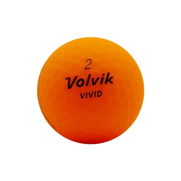 Volvik Vivid Focus Orange Golf Balls | gimmeballs
