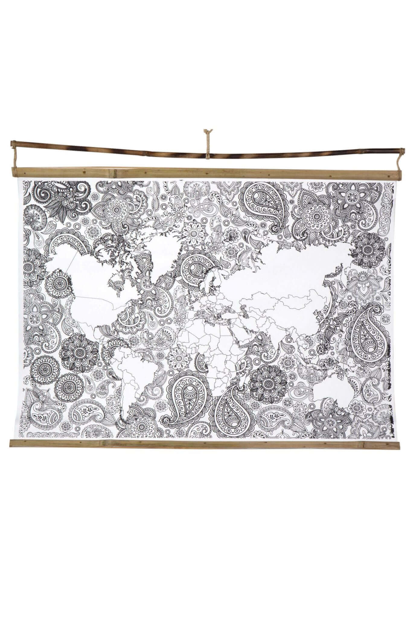 Ten Thousand Villages // Wall Hanging - Color Your World Poster Art