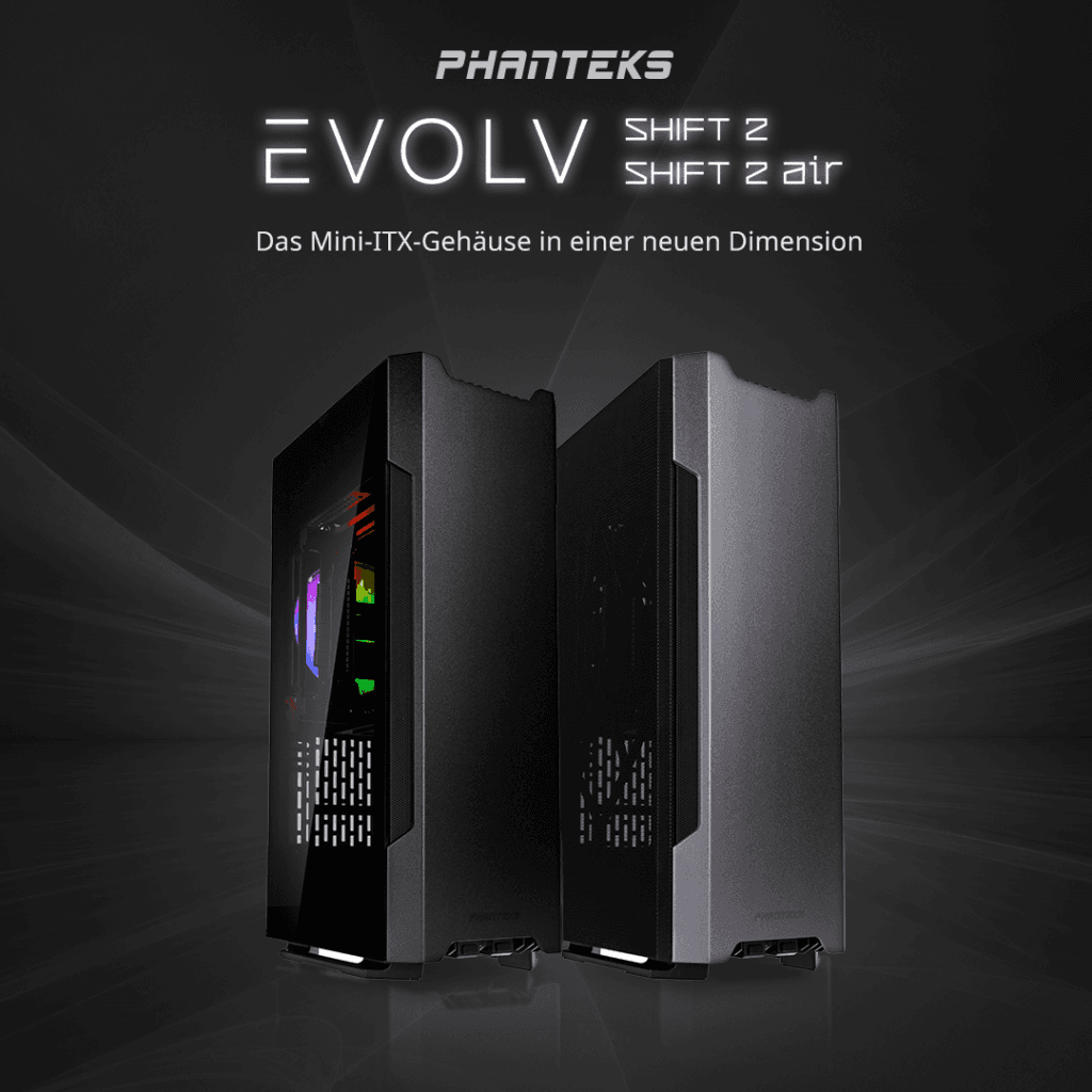 Phanteks Evolv Shift 2 und Shift 2 Air: Mini-ITX-Cases in einer neuen ...