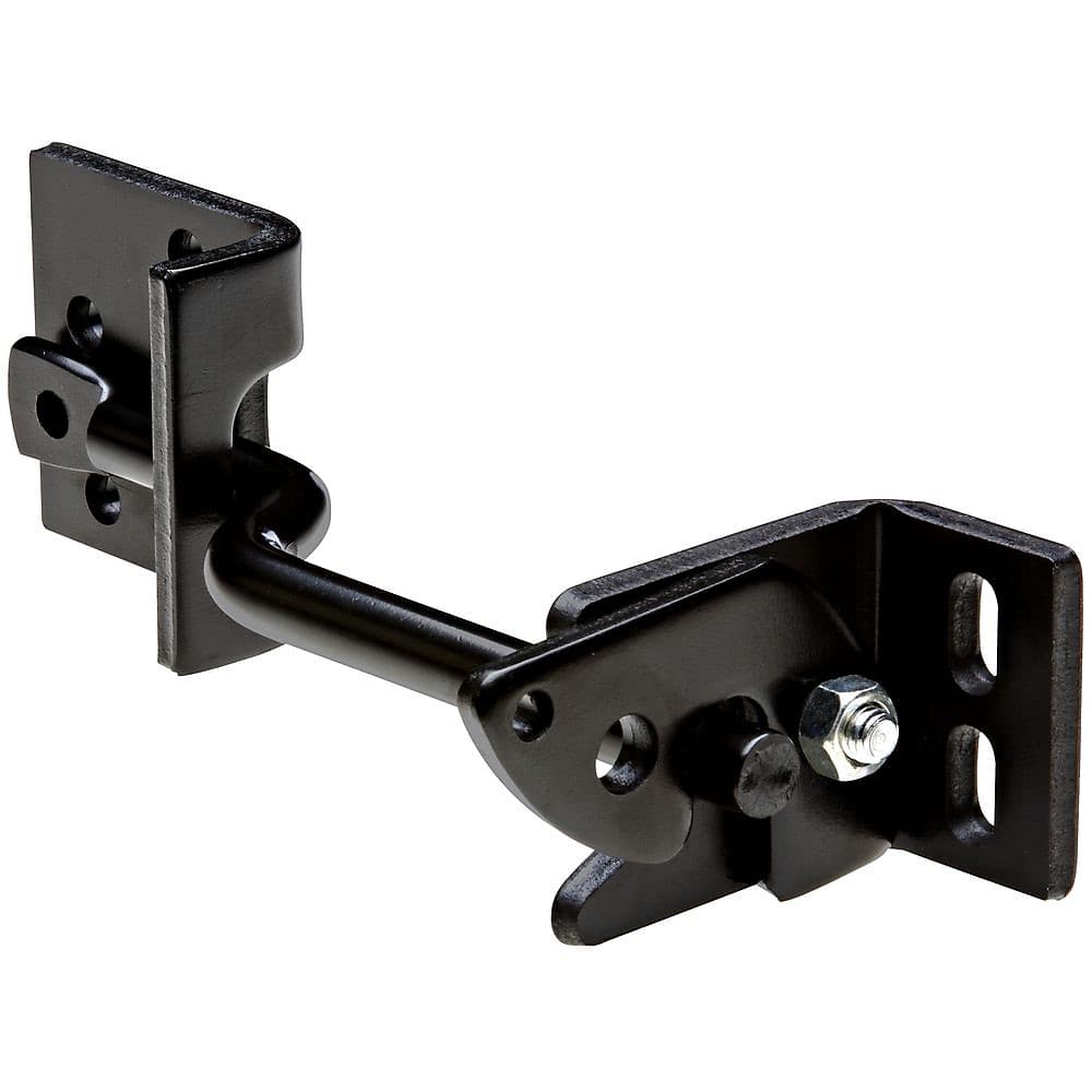 Buy the National 101394 Adjustable Heavy Duty Gate Latch ~ Solid Black ...