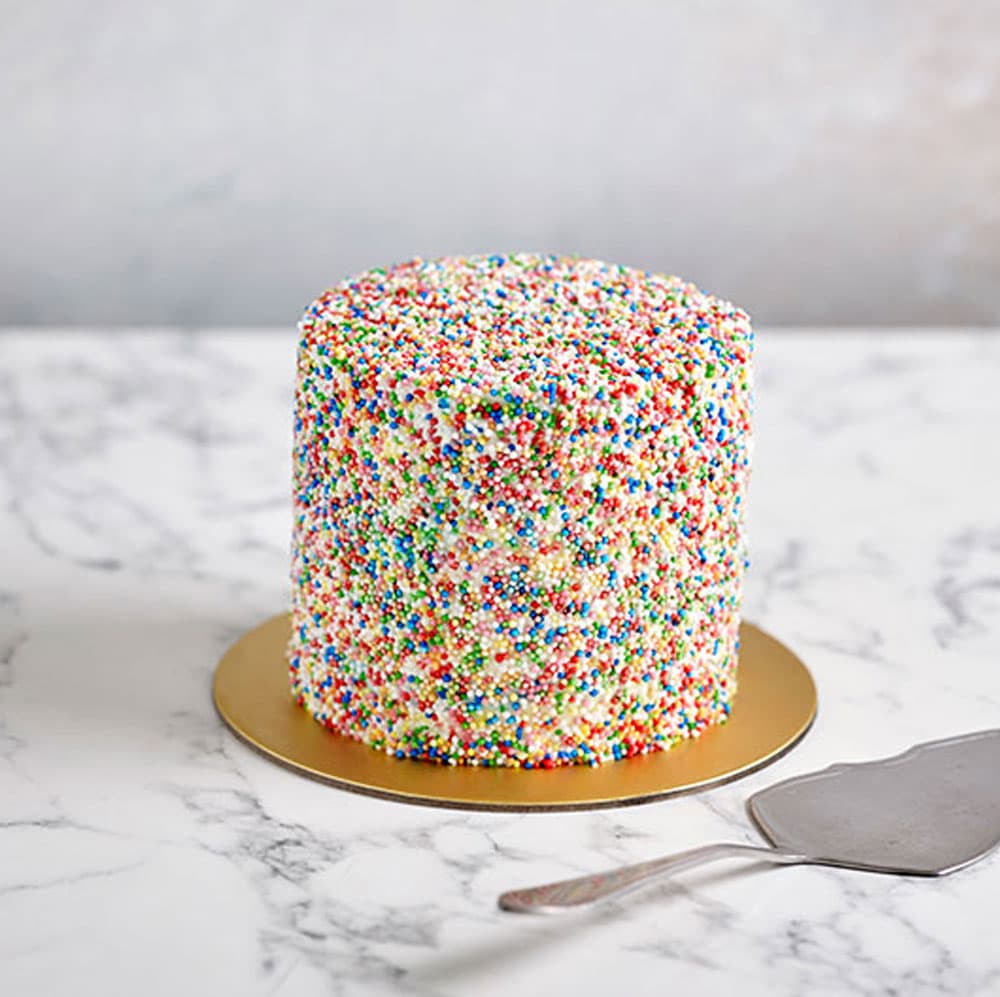 Confetti Sprinkles Cake - Home's Favourite