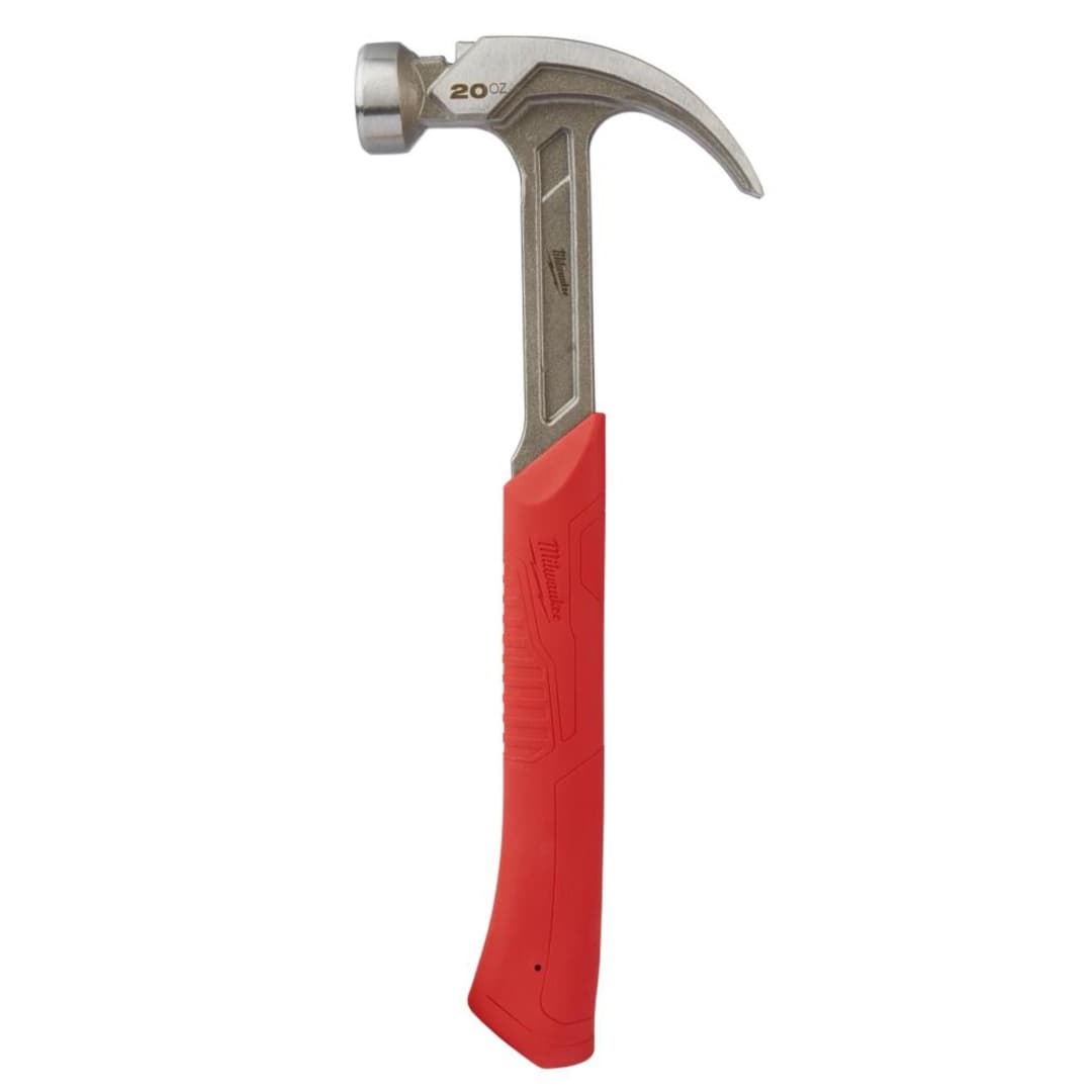 Milwaukee 20 oz Curved Claw Smooth Face Hammer