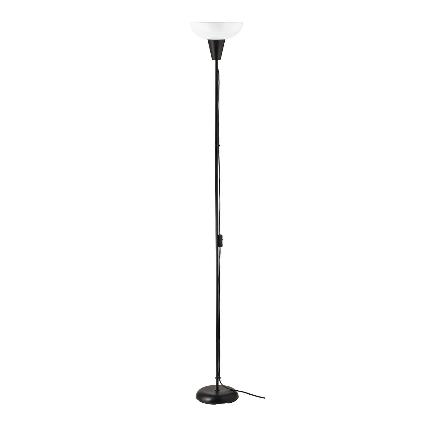 TÅGARP black/white, uplighter floor lamp - IKEA UK