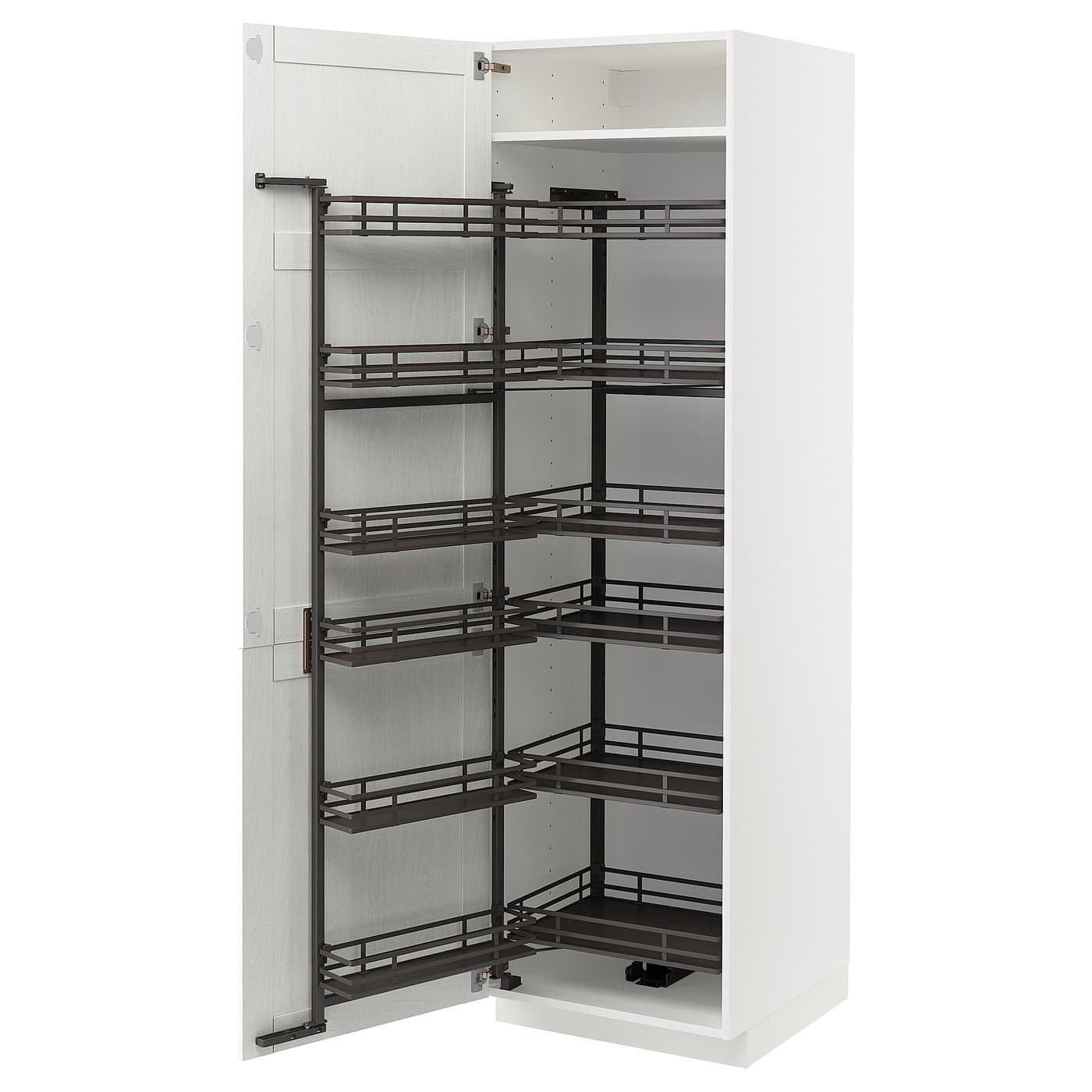 METOD high cabinet with pull-out pantry - IKEA
