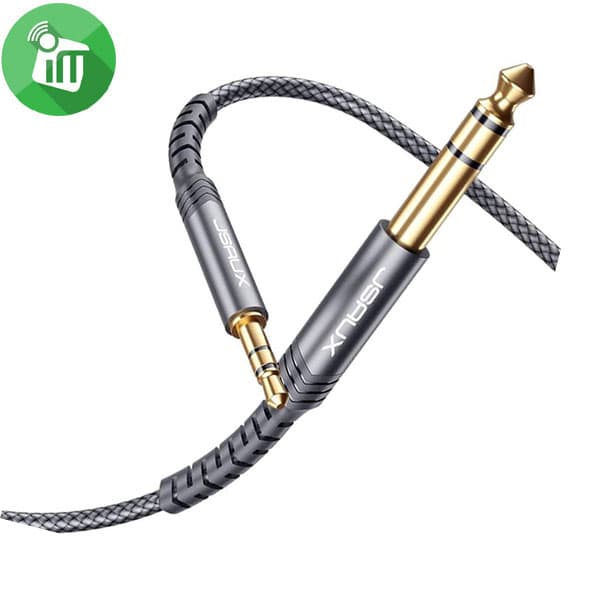 JSAUX 3.5mm to 6.35mm Stereo Audio Nylon Braided Cable (3m)