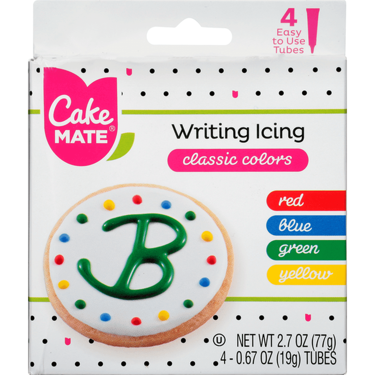 Cake Mate Writing Icing, Classic Colors (0.67 oz) Delivery or Pickup ...