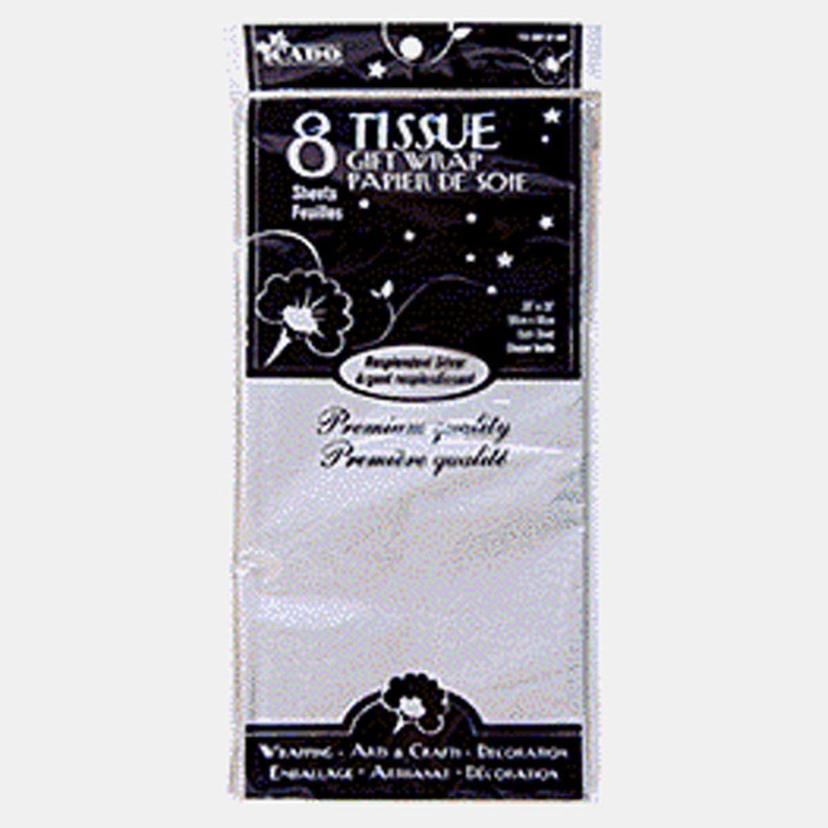 Dollarama L.P. Silver Tissue Wrapping Paper, 8 Pack (8 ct) Delivery or ...