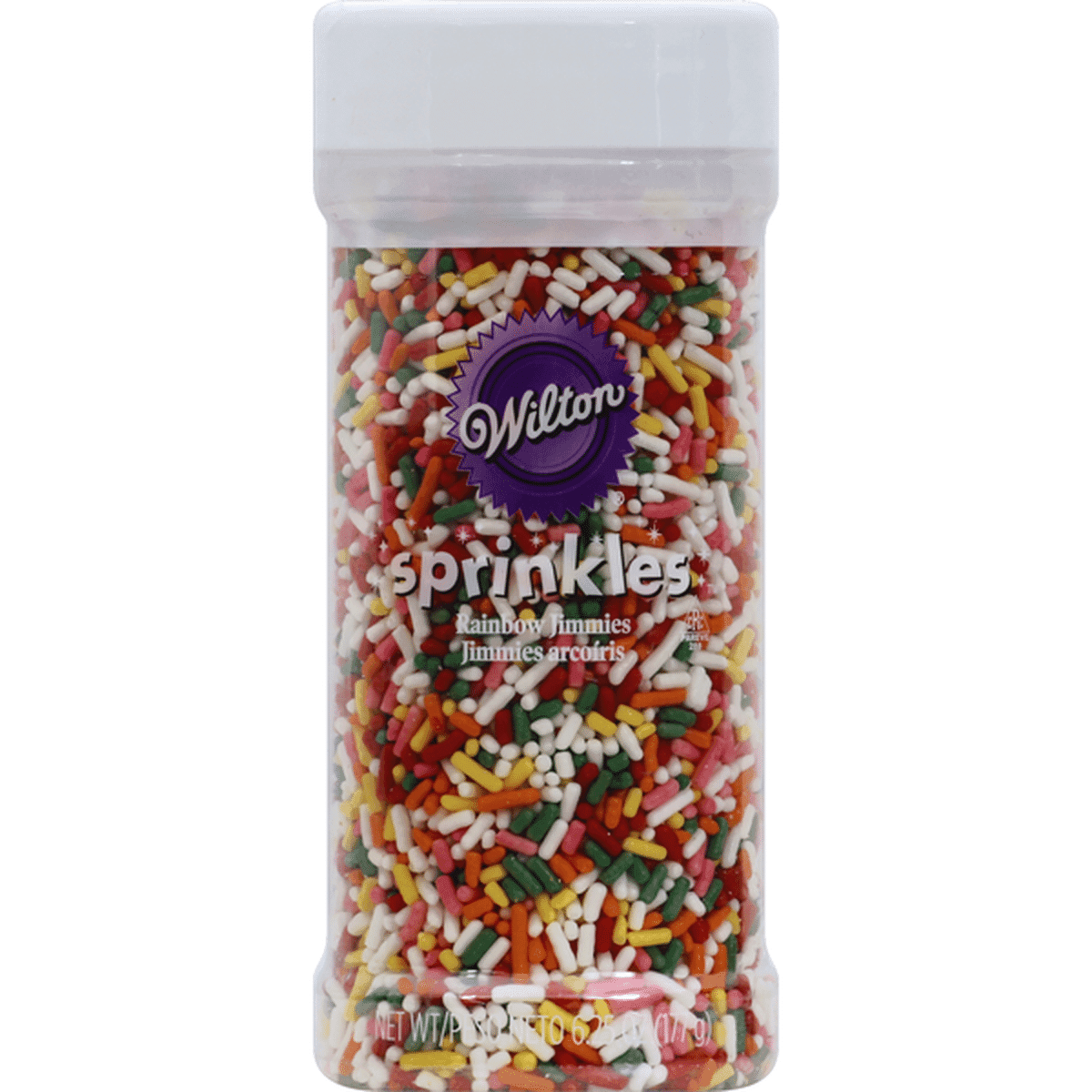 Wilton Sprinkles, Rainbow Jimmies (6.25 oz) Delivery or Pickup Near Me ...