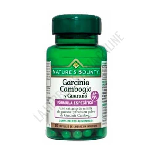 Garcinia Cambogia y Guaraná Nature's Bounty 60 cápsulas | NATURE'S ...