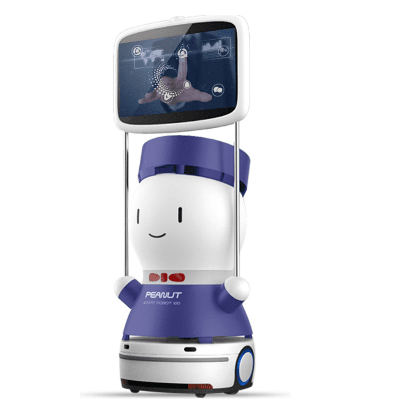 Robot Guide Keenon Robotics Peanut technologie de positionnement et ...